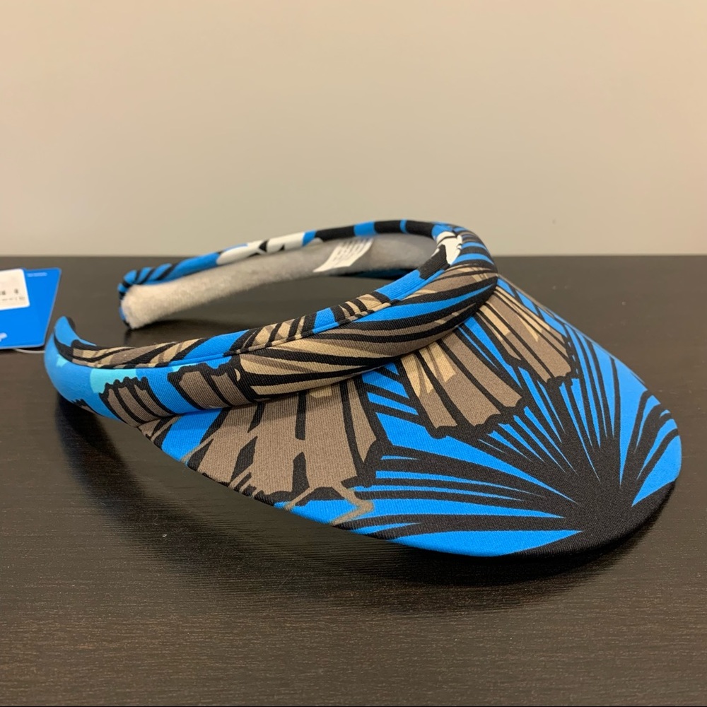 Seafolly Island Oasis Visor in Malibu Blue